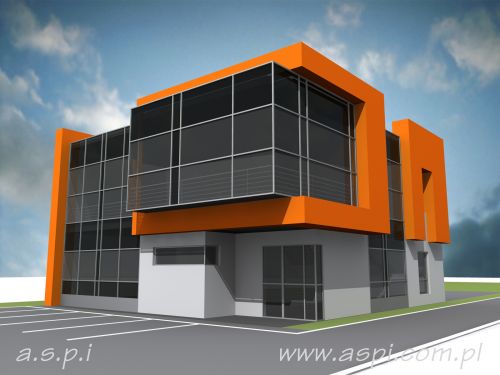 Budynek usługowy Tarnobrzeg - aspi - Pełna obsługa realizacji inwestycji od projektu do odbioru przez klienta